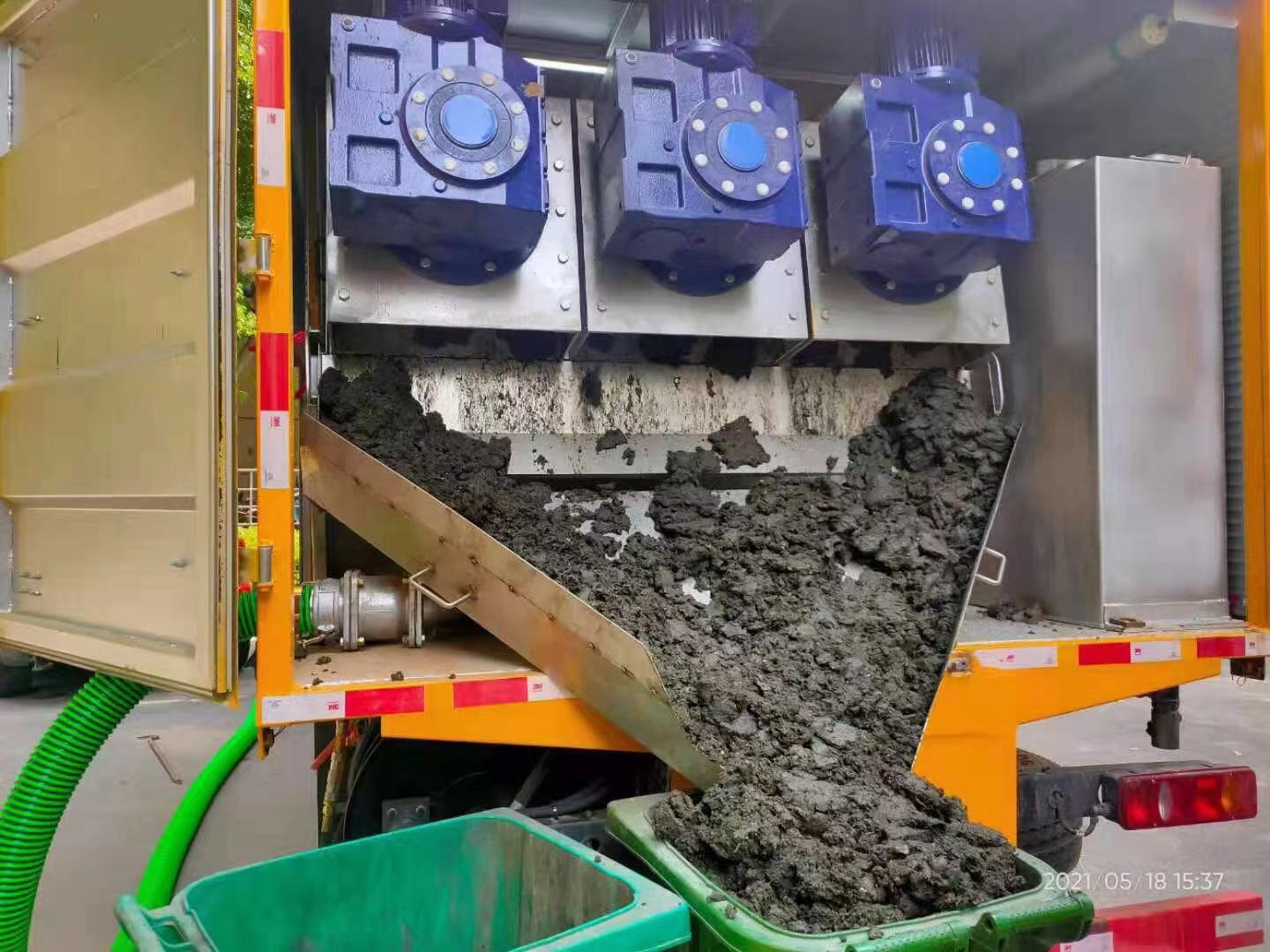 宁明化粪池清掏城市维护站-泥浆净化干湿分离处理